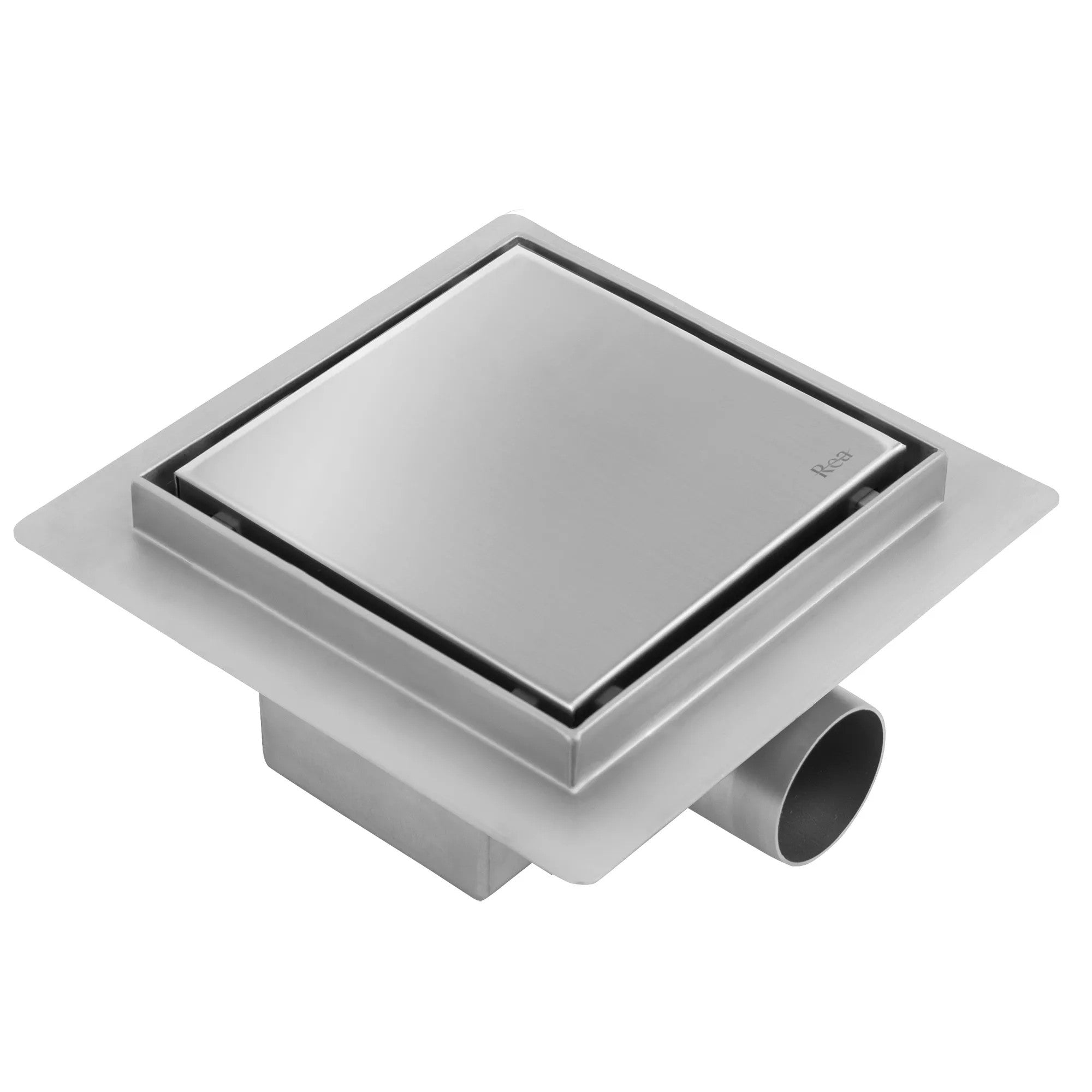 Odtokový žľab REA NEO 150x150 Nickel Brush  3