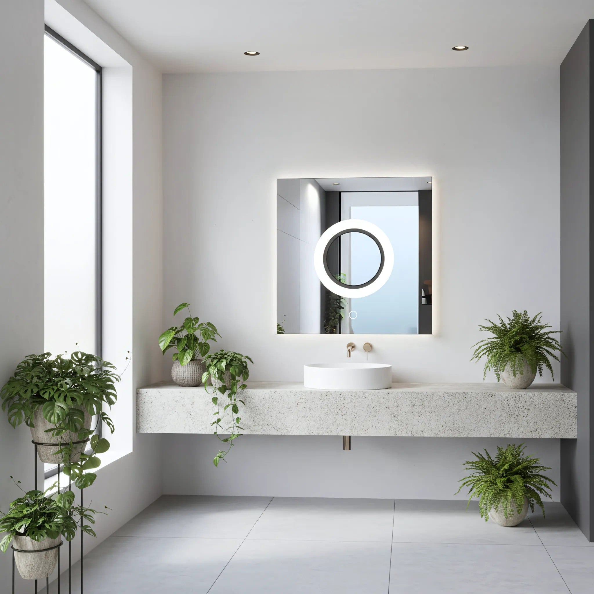 Zrkadlo LED 60x60 YH-BL-12  3