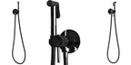 Podomietková bidetová batéria LUNGO LOOP - Black Metallic  3
