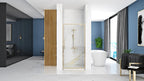 Sprchové dvere REA Rapid Swing Gold 90  3