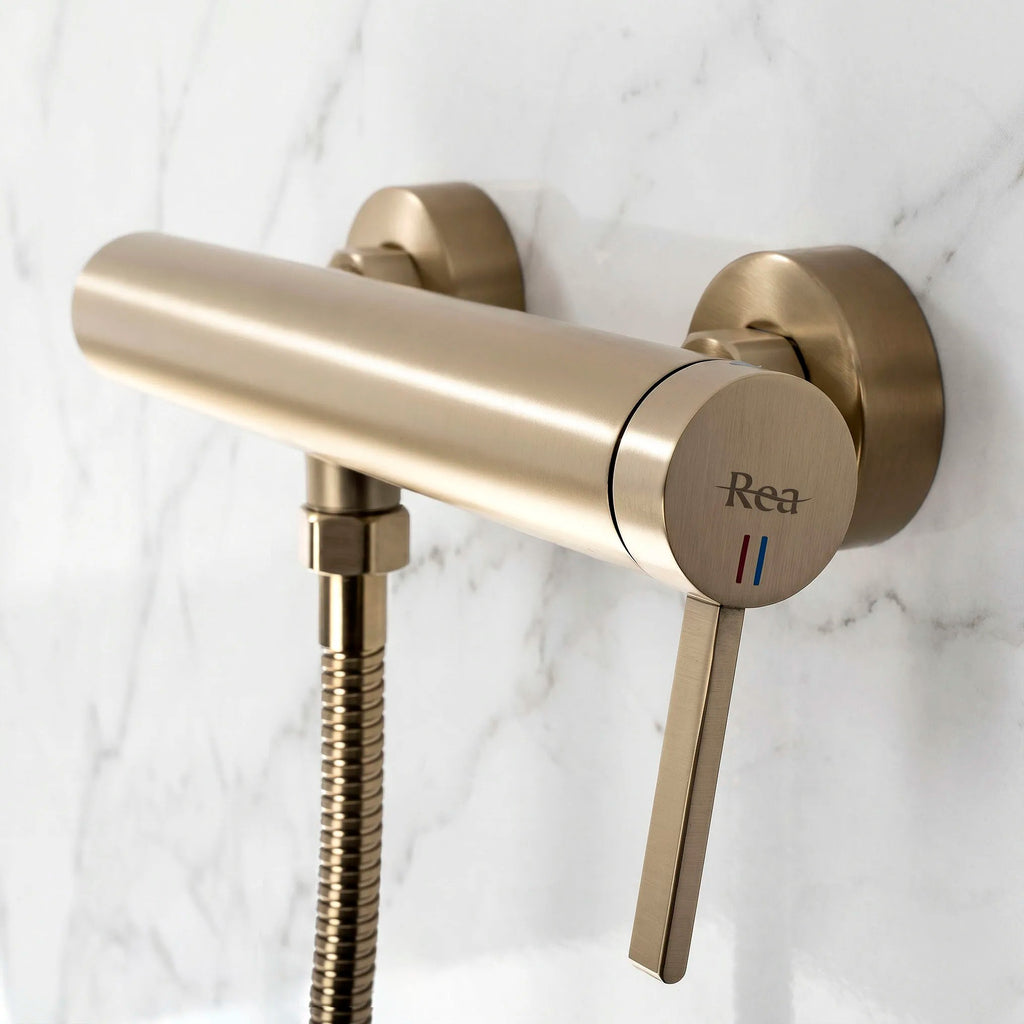 Sprchová batéria REA Rivo Brush Gold  3