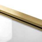 Sprchovací kút Rea Atlas 120x90 Brush Gold Pravá 3