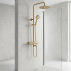Sprchová sada s termostatom REA LUNGO Diamond - Gold Brush  3