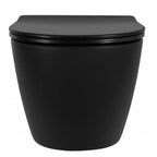 Závesné WC Rea Carlo Mini Tornado NF BLACK MATT  3