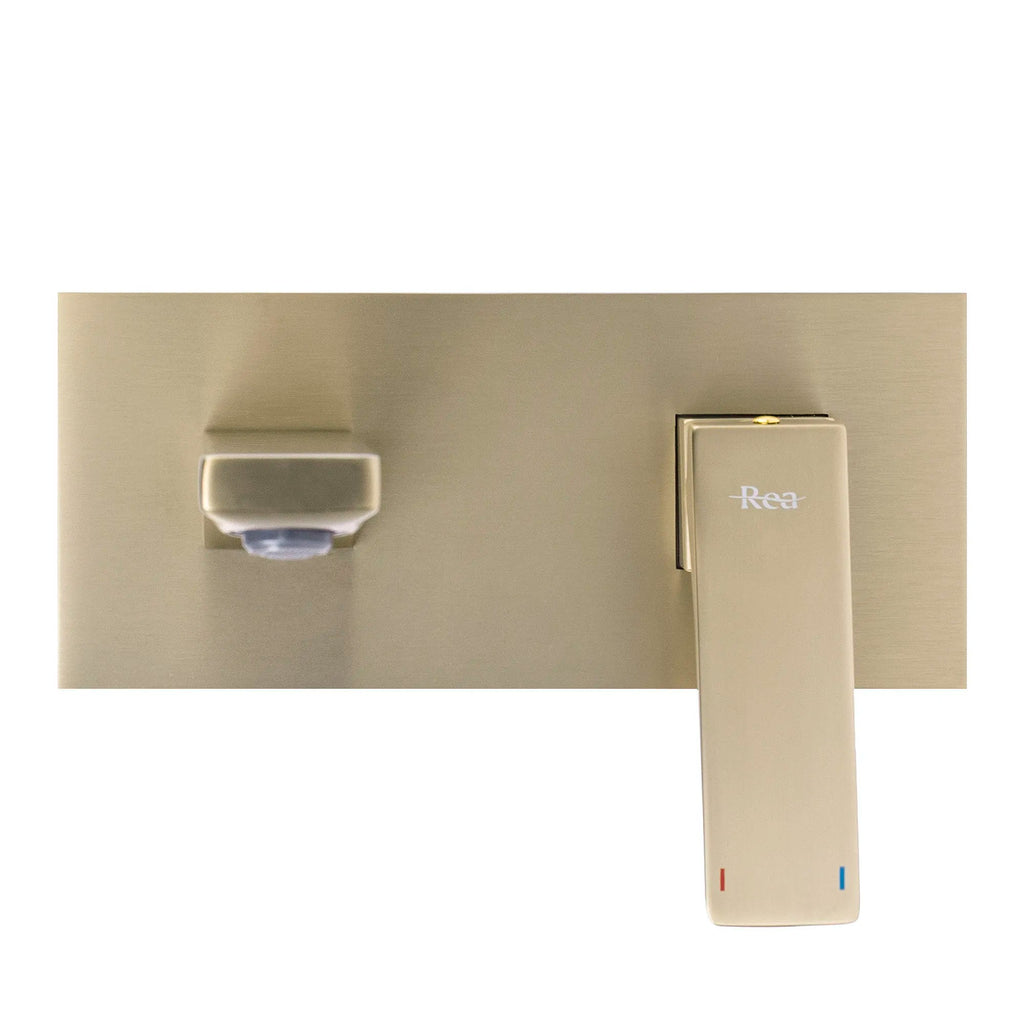 Podomietková vaňová batéria PREMIUM REA Joe Brush Gold  3