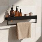 Kúpeľňová polica SF01 60cm black matt  3