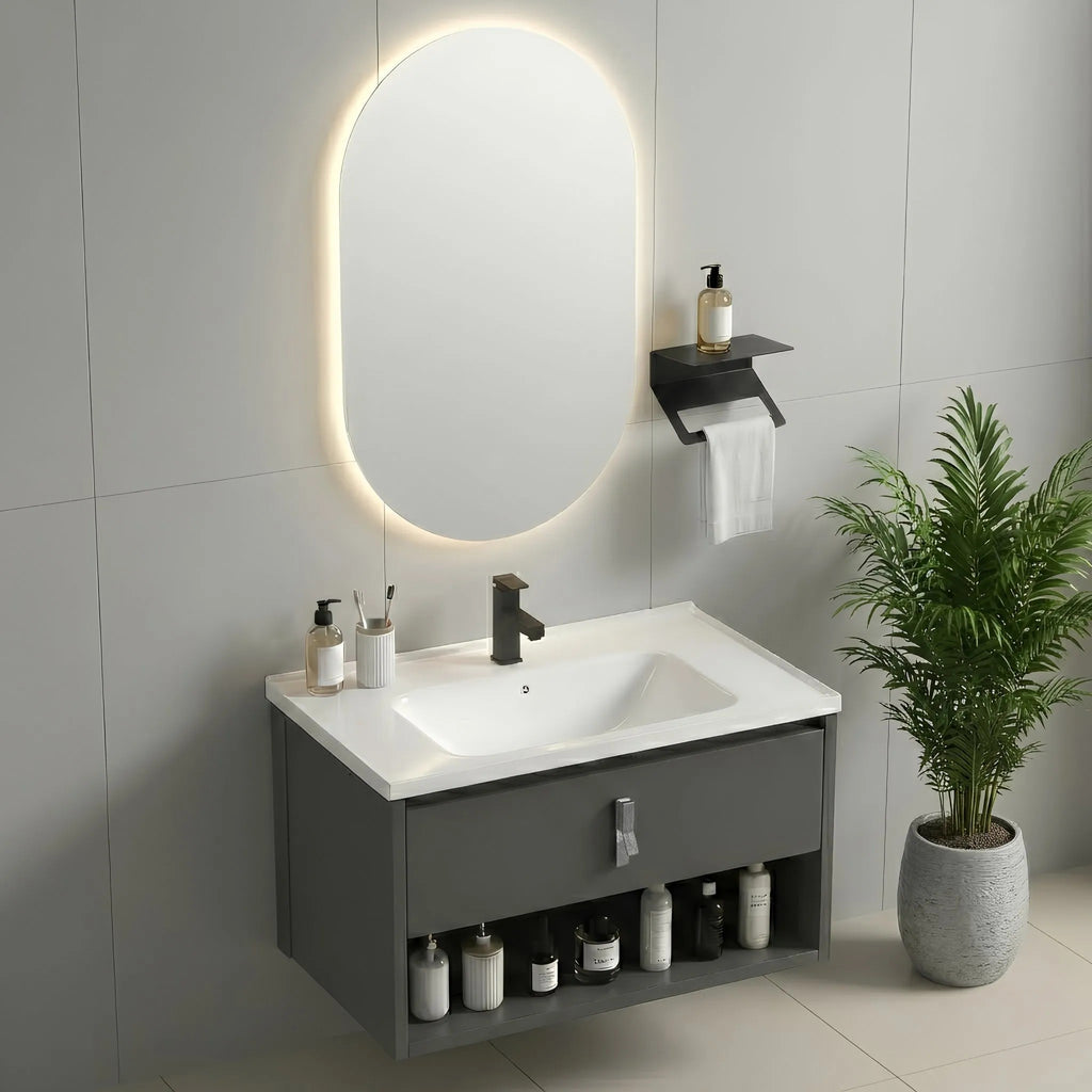 Súprava kúpeľňového nábytku s umývadlom Toledo 60cm Grey  3
