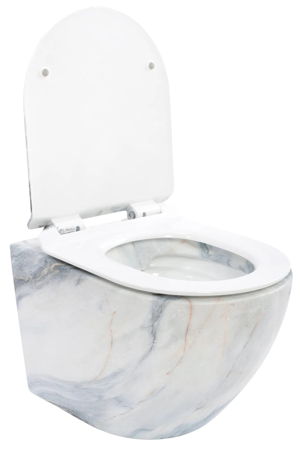 Závesná WC misa Rea Carlos Slim Rimless - matná žula  3