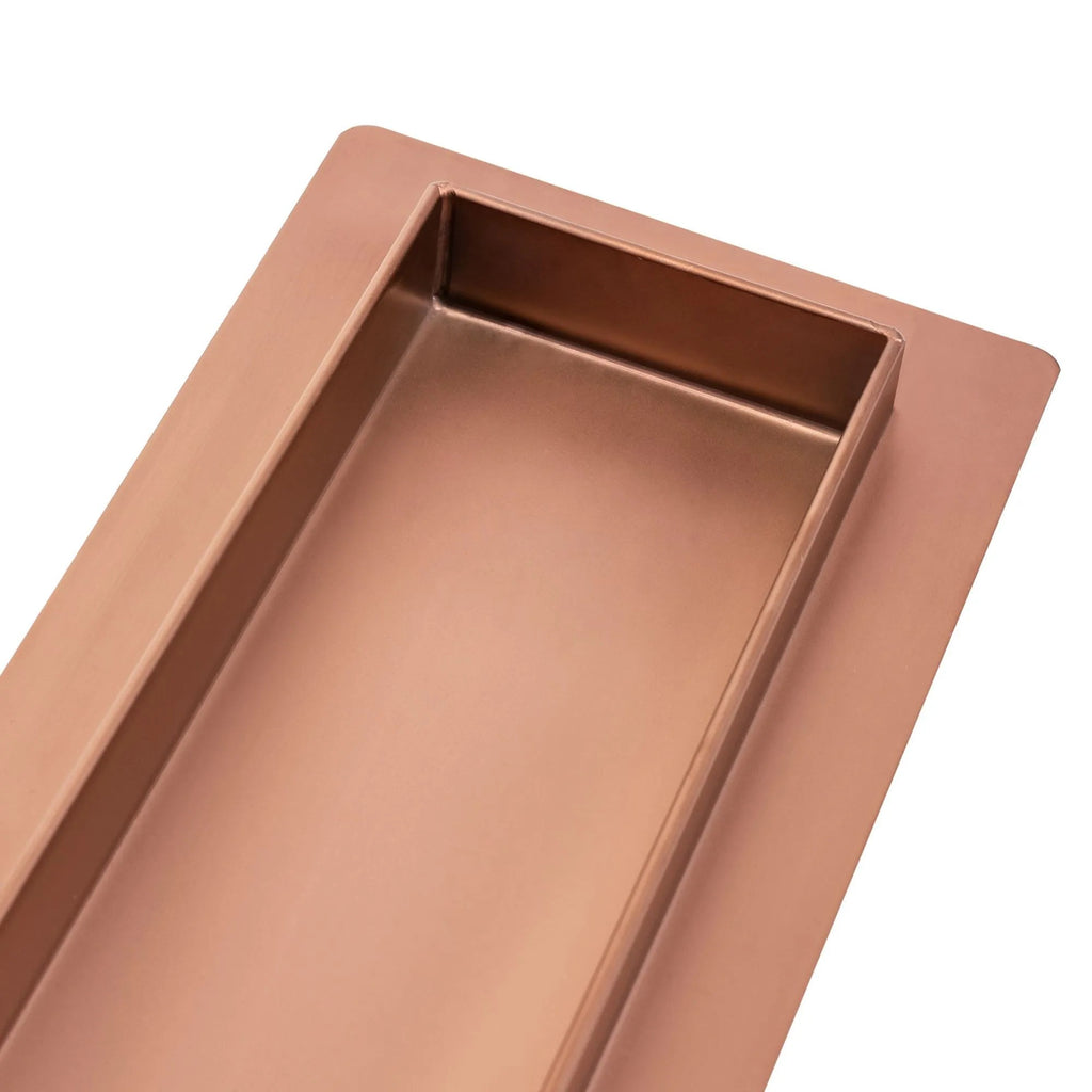 Lineárny odtok Rea Pure Neo brushed copper 80  3