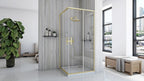 Sprchovací kút REA City 80x100 Brush Gold S detským bazénom Savoy 3