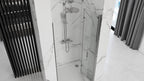 Sprchové dvere Rea Molier Chrome + profil 100  3