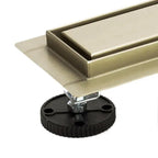 Odtokový žľab Rea Pure Neo 80 - zlatý  3