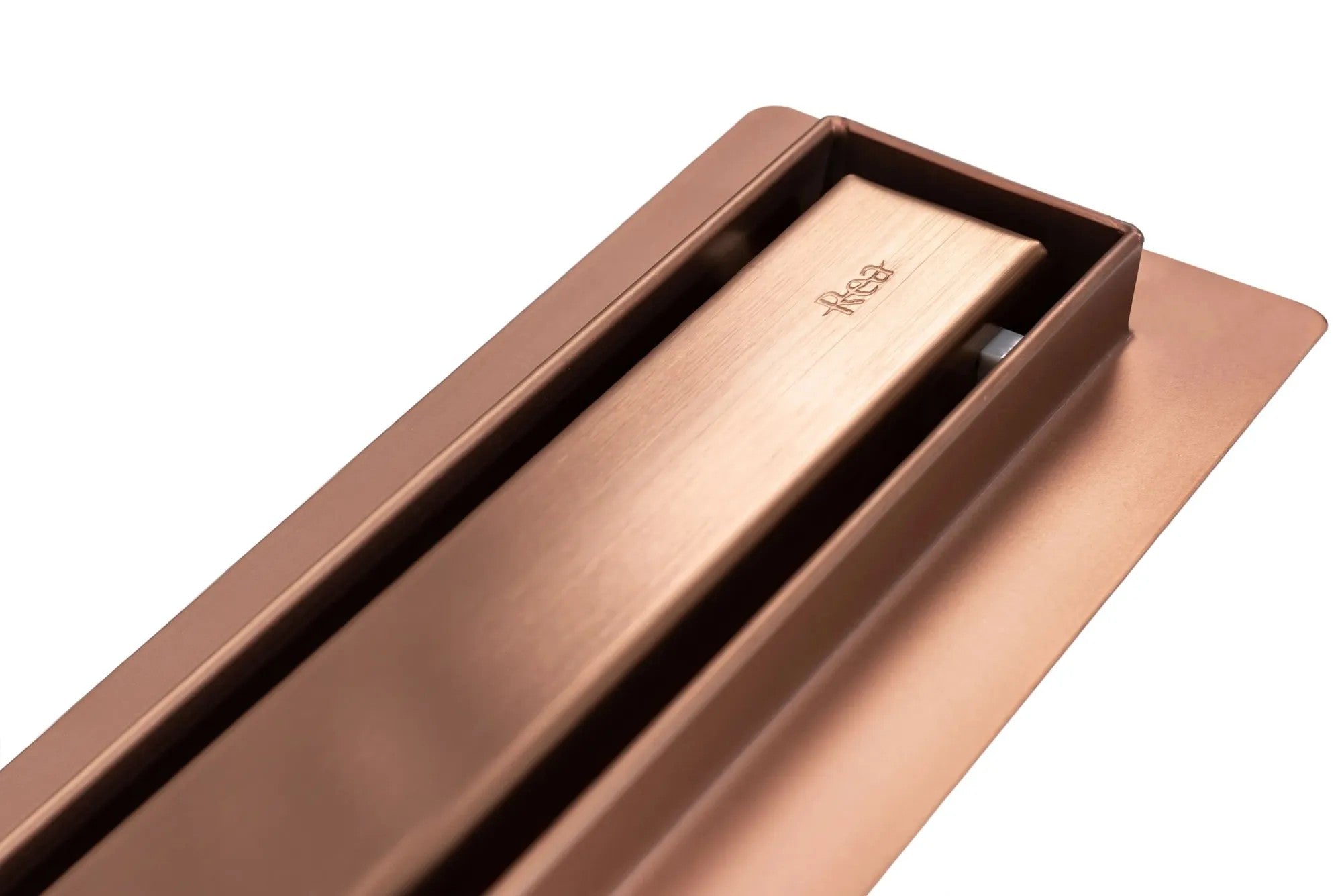Odtokový žľab NEO Slim Pro brushed copper 80  3
