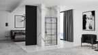 Sprchové dvere Rea Molier Black 110 + profil  3