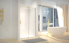 Sprchové dvere Rea Montana 130 Gold brush  3