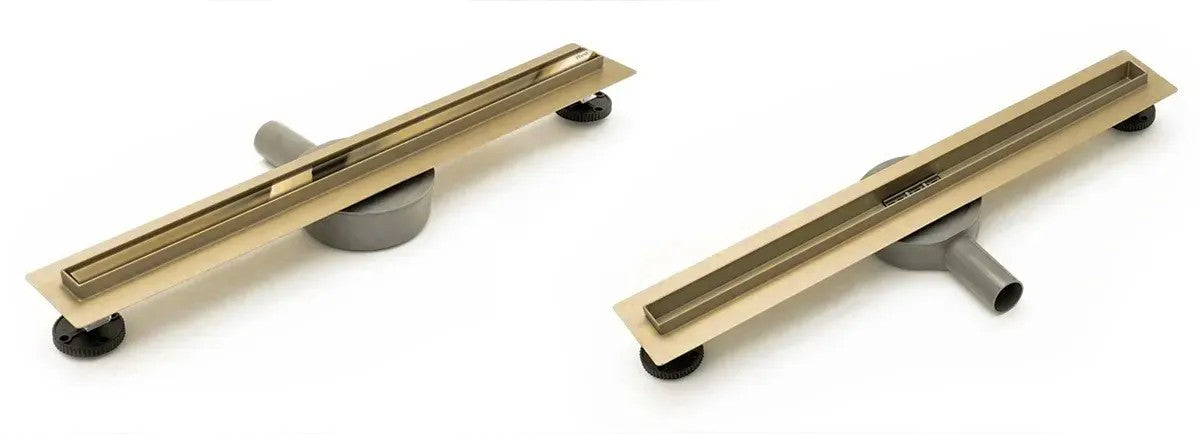 Odtokový žľab Rea Neo Slim Mirror Pro 60 - zlatý  3