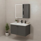 Súprava kúpeľňového nábytku s umývadlom Monti 60cm Grey  3