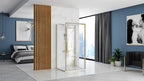 Sprchová kabína REA Rapid Slide  Brush Gold Dvere: 100 Stena: 100 3