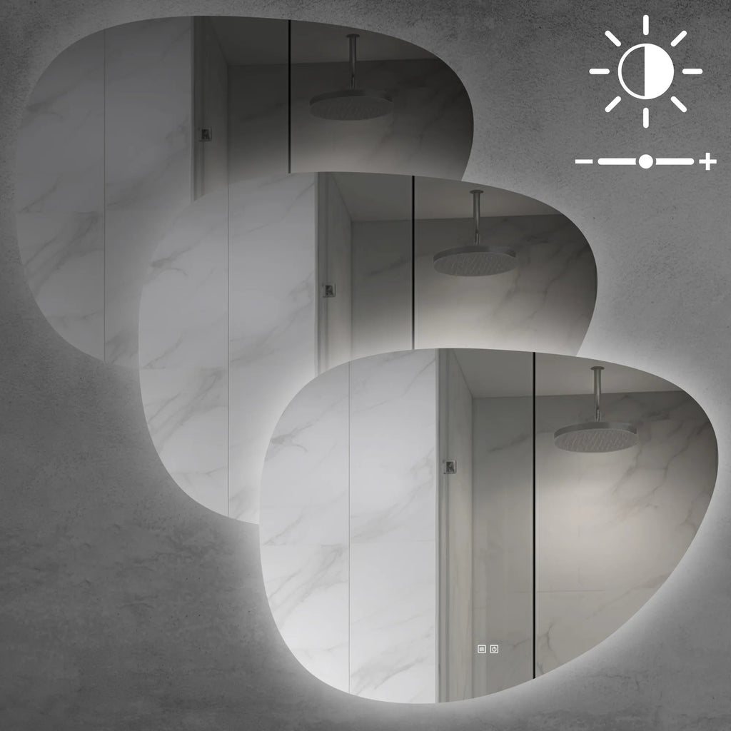 Zrkadlo LED 84x63cm H142  3