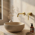 Podomietková vaňová batéria Rea Foster Brush Gold  3