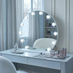 Zrkadlo LED HOLLYWOOD White 50 cm  3