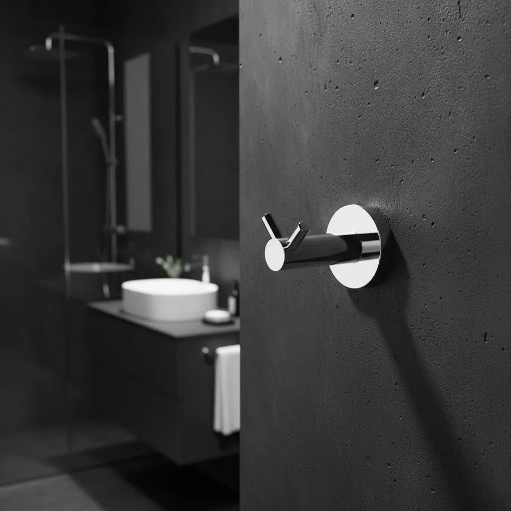 Kúpeľňový vešiak 5605 Leo Chrome  3