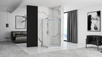 Sprchovací kút REA PUNTO 80x80 S detským bazénom Savoy black 3