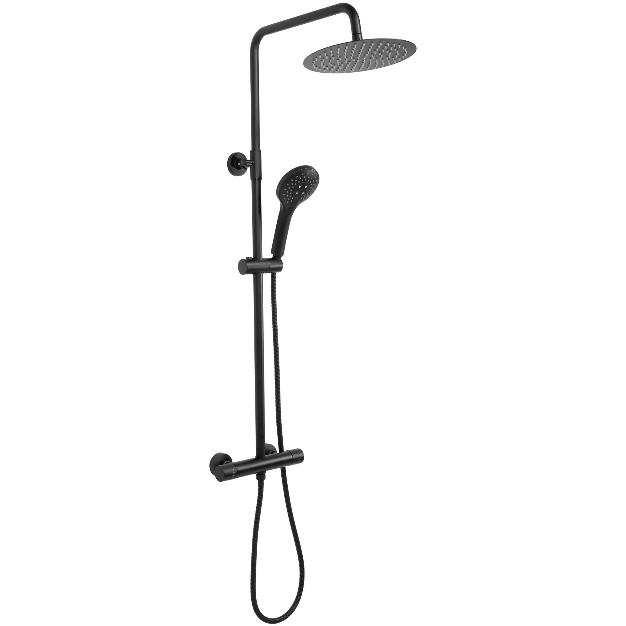 Sprchový set s termostatom REA VINCENT Black  3
