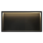 VSTAVANÁ KÚPEĽŇOVÁ POLICA LED 30x60 black  3