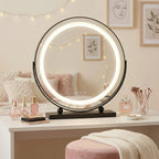 Zrkadlo LED MAKE-UP Black 40 cm  3