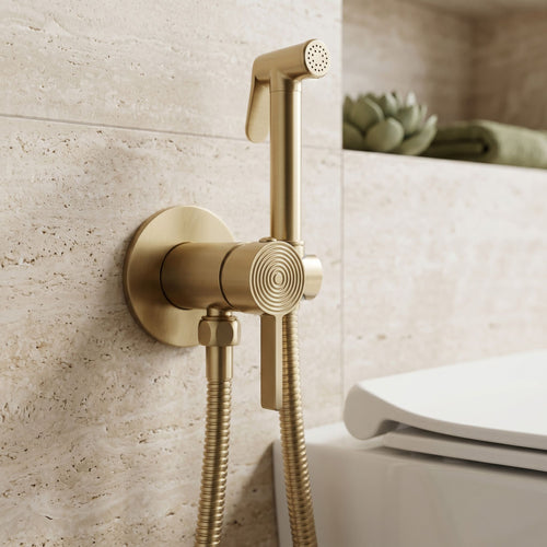 Bidetová batéria Rea Foster Brush Gold  2