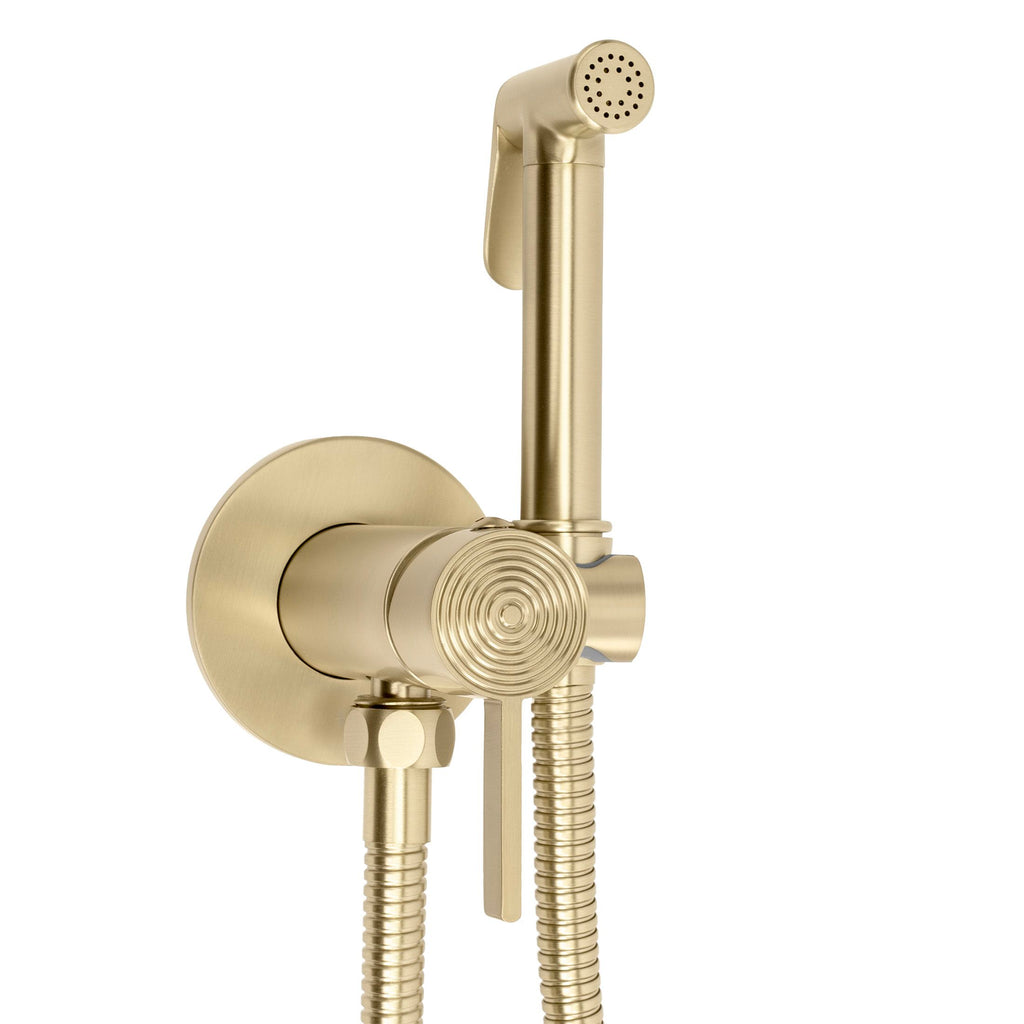 Bidetová batéria Rea Foster Brush Gold  1