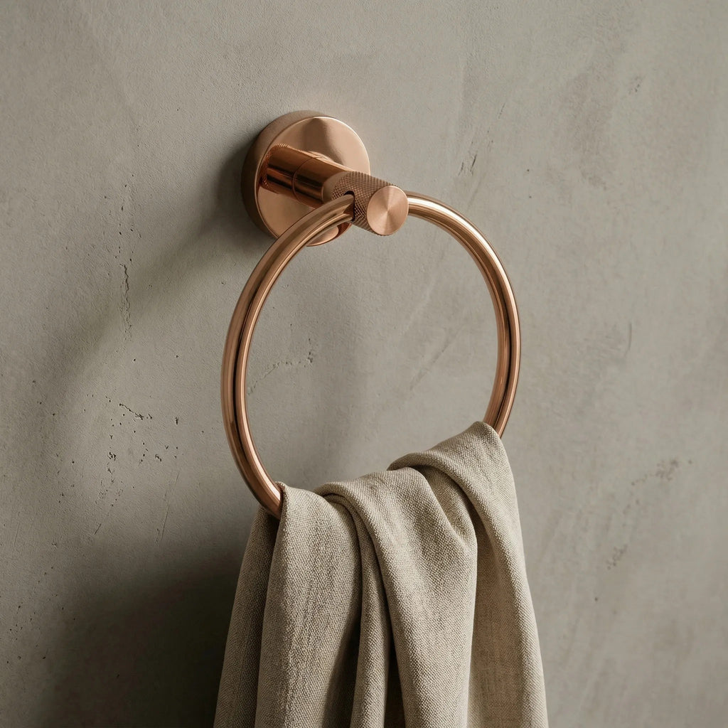 Kúpeľňový vešiak Ring 6610 Modern Copper  4