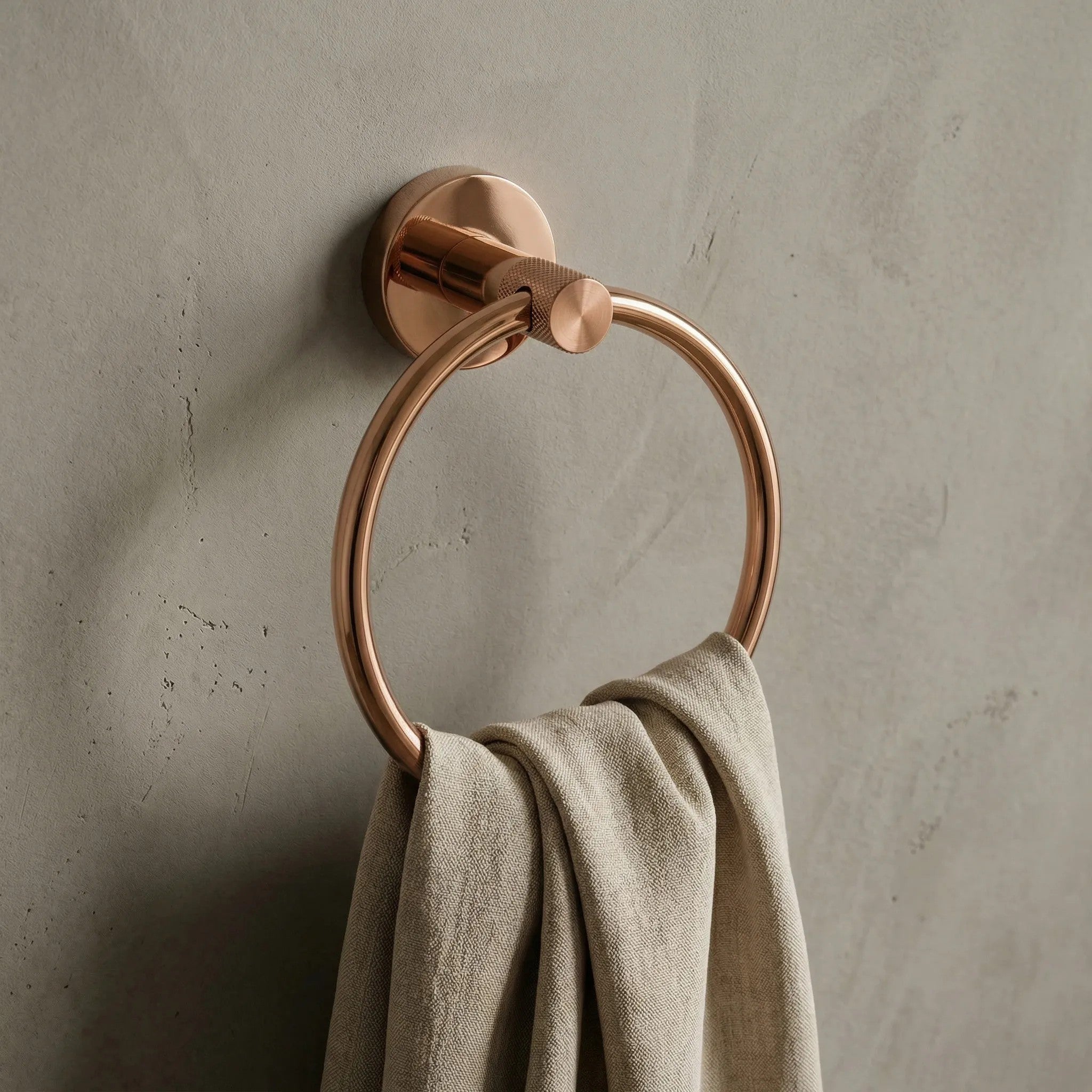Kúpeľňový vešiak Ring 6610 Modern Copper  4