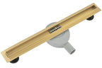 Odtokový žľab Rea Neo Slim Mirror Pro 90 - zlatý  4
