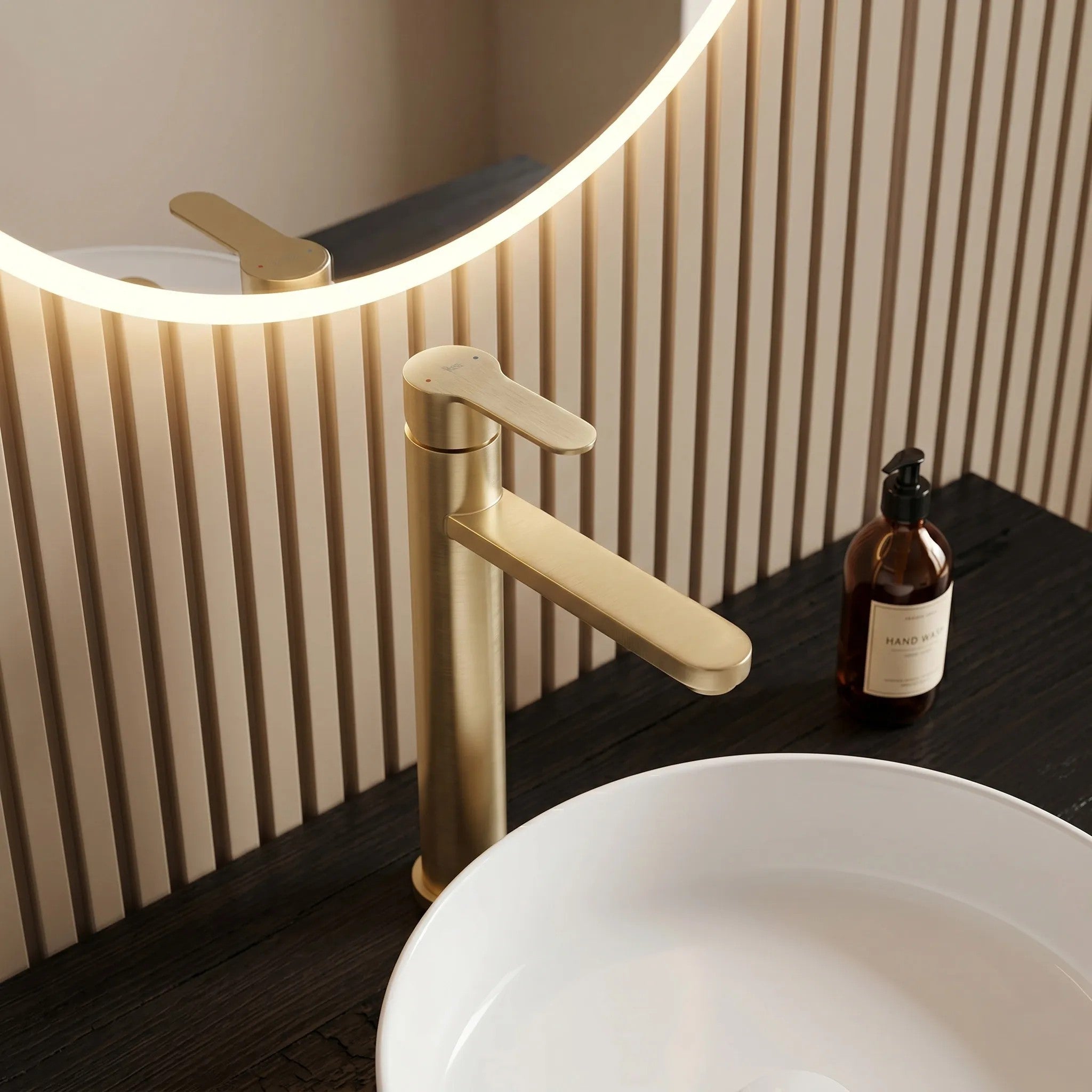Kúpeľňová batéria Rea Arcos Brush Gold  4