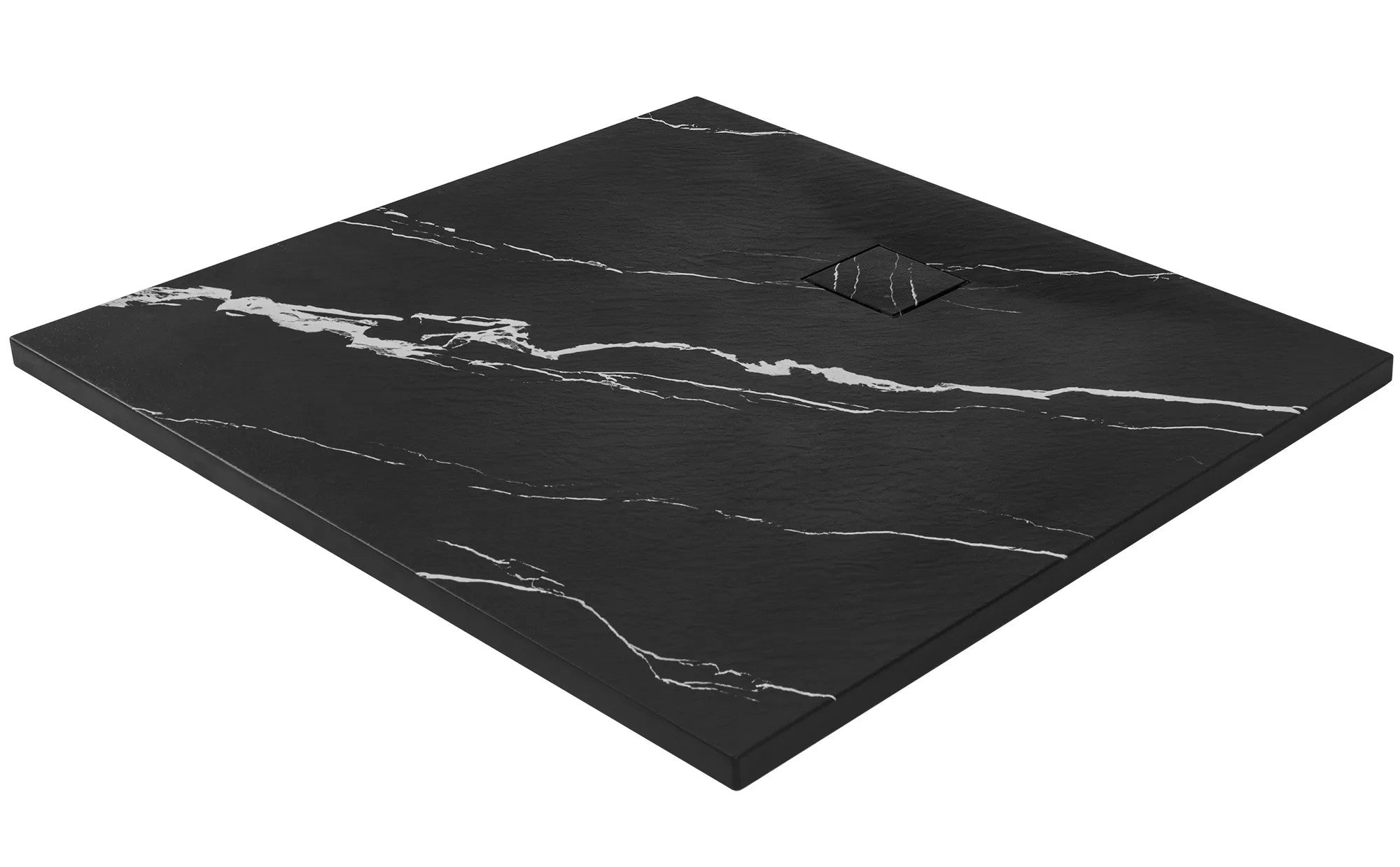 Sprchová vanička Magnum CARRARA BLACK 90x90  4