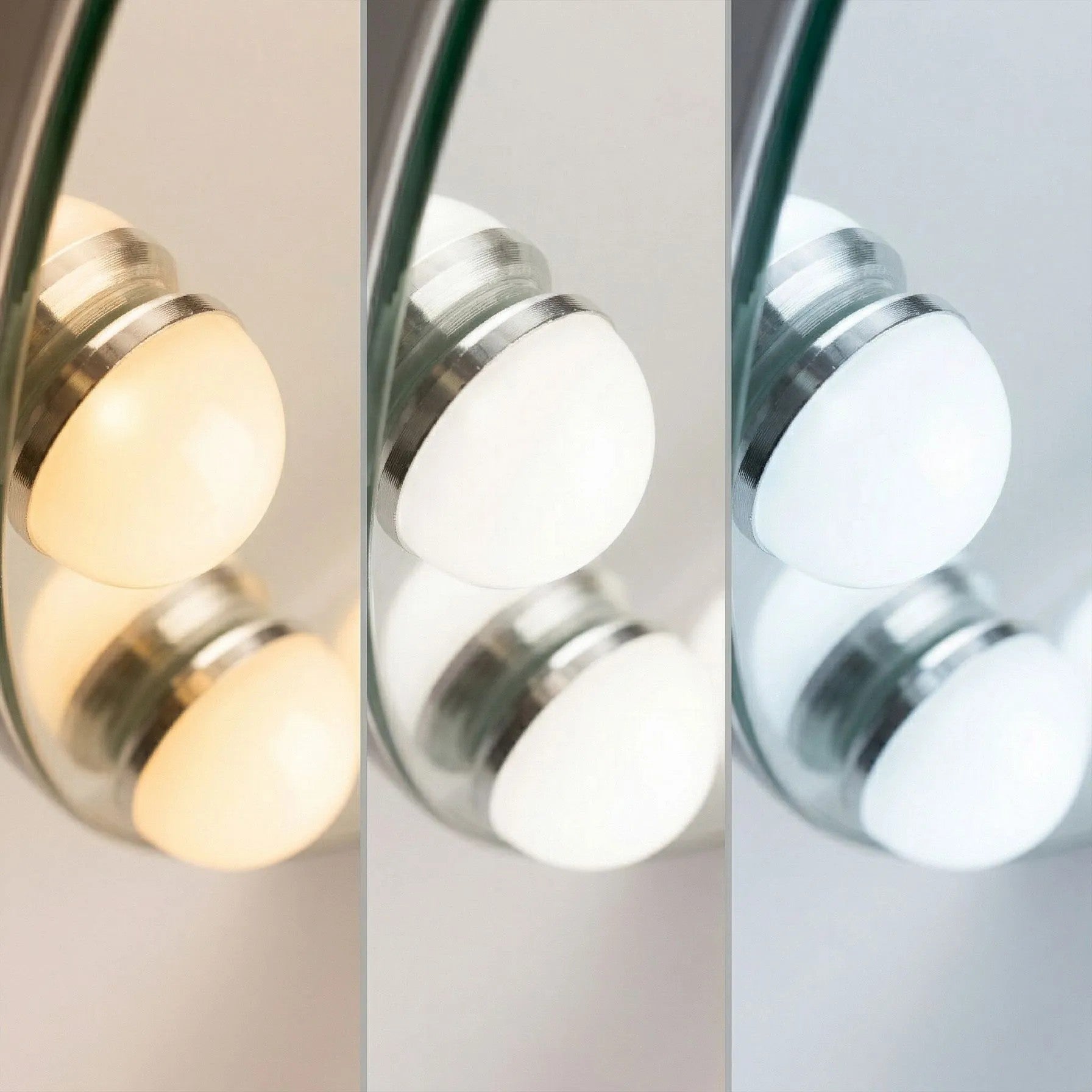 Zrkadlo LED HOLLYWOOD White 50 cm  4