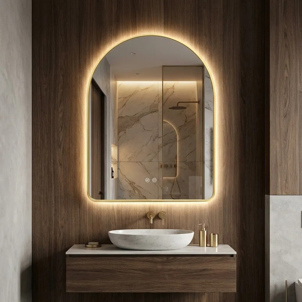 Zrkadlo LED 80x60cm CAMLOT  4