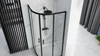 Sprchová kabína REA Look Black 80x80 Bez sprchovej vaničky 4