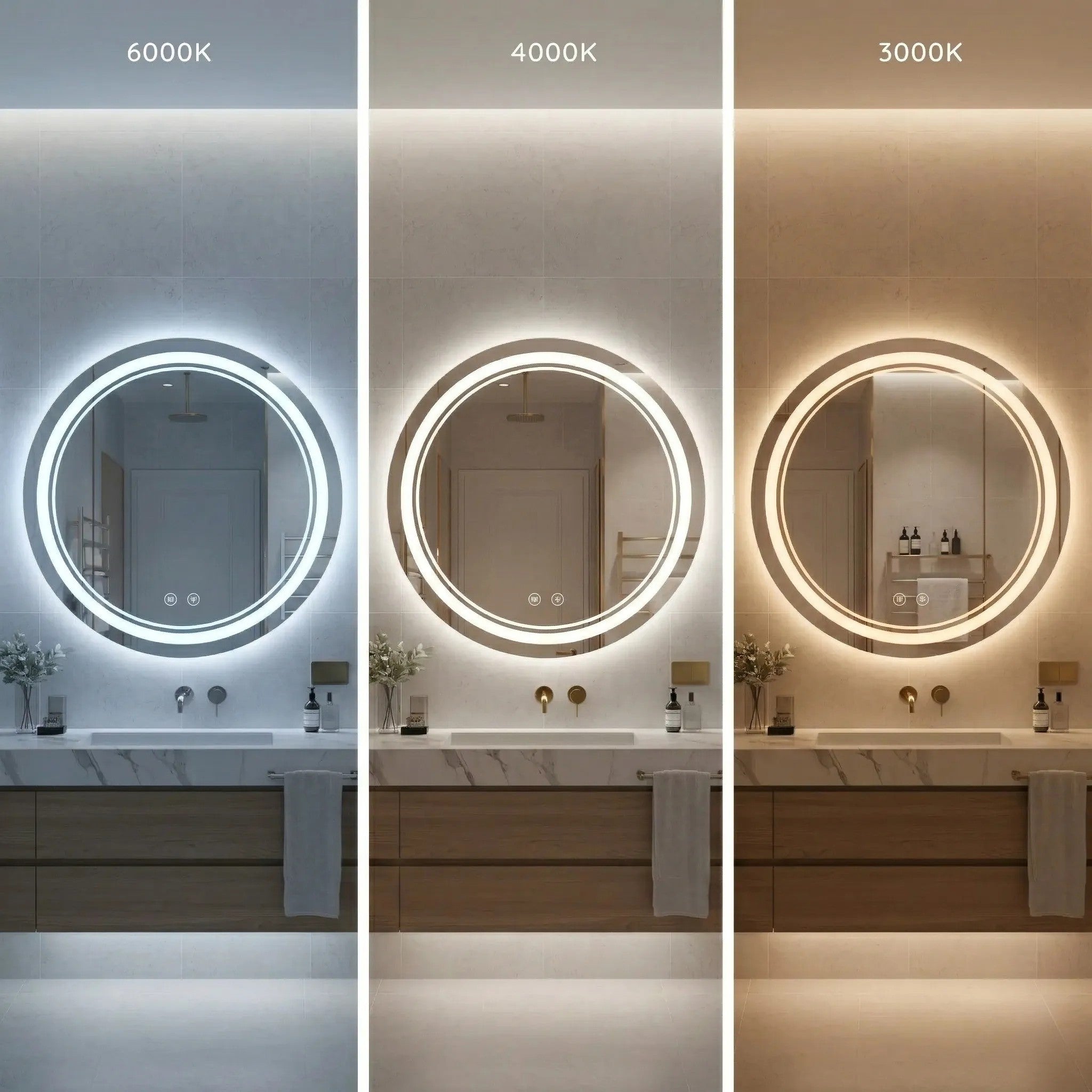 Zrkadlo LED SOFT 50  4