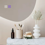 Zrkadlo LED 80x60cm CLOUD C  4