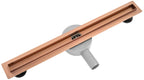 Odtokový žľab NEO Slim Pro brushed copper 80  4