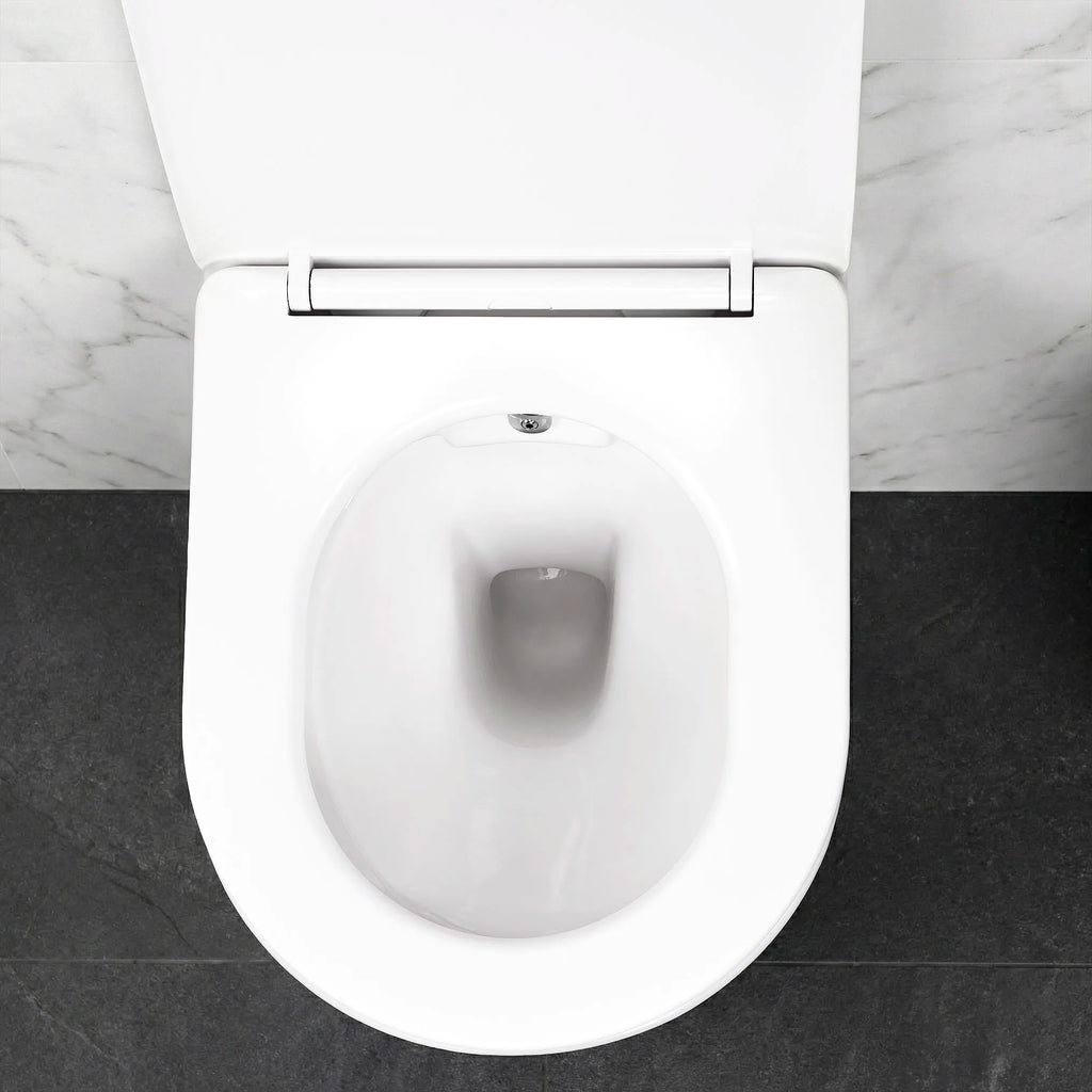 Závesná WC misa REA Carlo Lux Rimless s funkciou bidetu  4