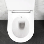 Závesná WC misa REA Carlo Lux Rimless s funkciou bidetu  4