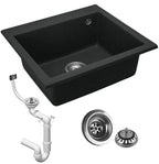 Kuchynský drez REA WEST XL black METALLIC  4