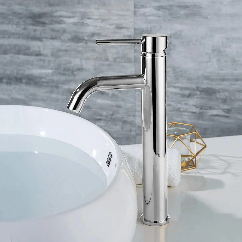 Umývadlový faucet Rea Lungo Chrome vysoký  4