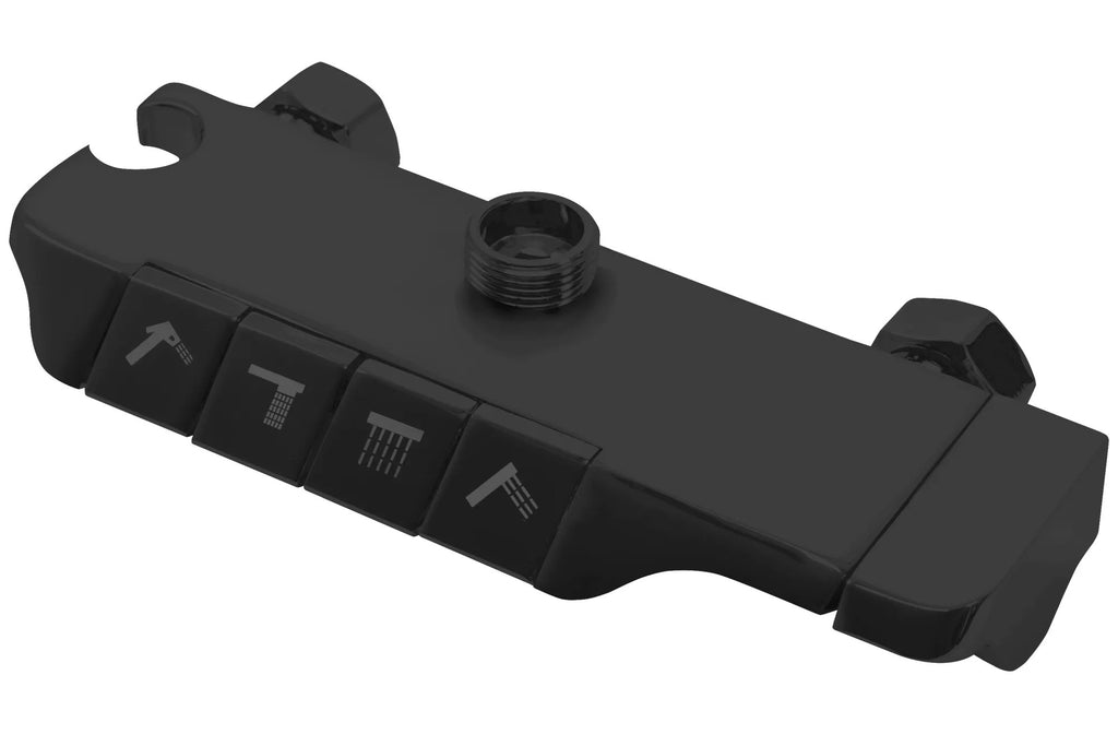 Sprchová sada s termostatom REA Max Black  4