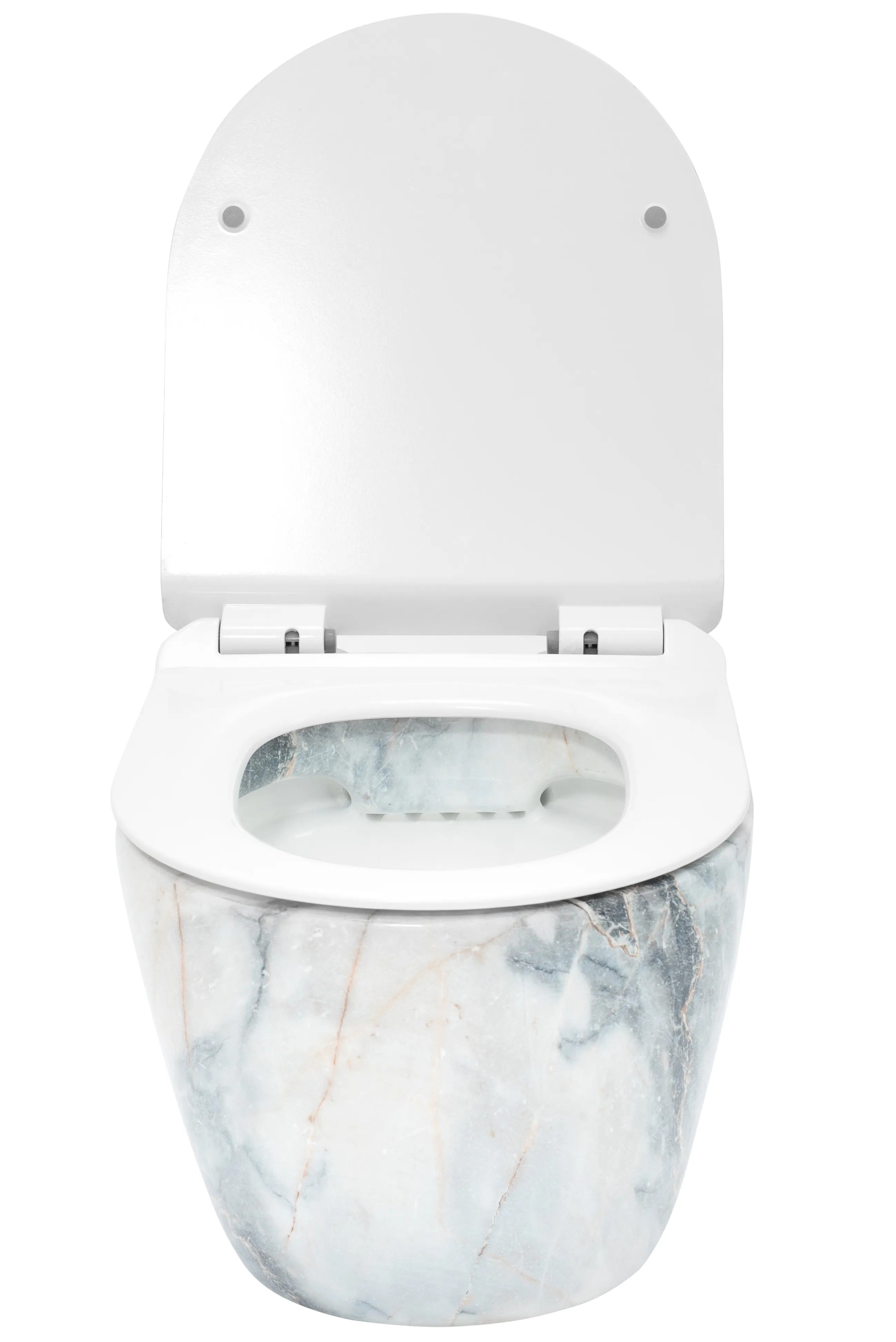 Závesná WC misa Rea Carlos Slim Rimless N - leštená žula  4