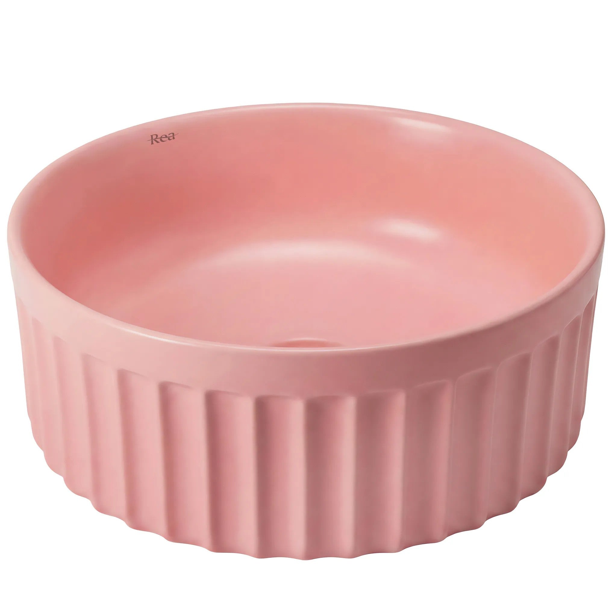 Súprava: Závesná WC misa + Umývadlo na dosku Rea Duo Sweet Pink Matt  4